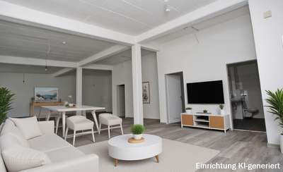 Exklusive 3-Zimmer Loft-Wohnung mit Einbauküche