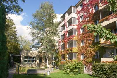 "Seniorenwohnen" Große barrierefreie Einzimmerwohnung mit Dusche und Gemeinschaftsterrasse
