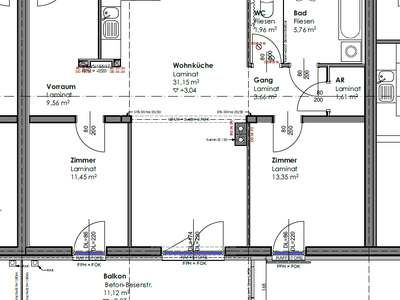 Geförderte 3-Zimmer Mietwohnung mit Kaufoption | ca. 78 m² | 1. Obergeschoss | Balkon · Purgstall an der Erlauf · frei ab 01.11.2026
