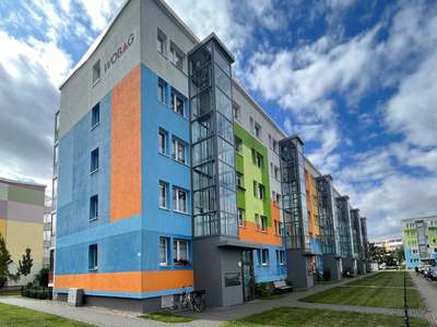 2-Raumwohnung mit Aufzug und großzügigem Balkon