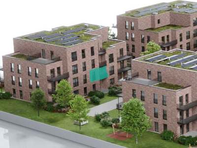 1-Zimmer-Wohnung · Haus 6, 1.OG · barrierefrei · Nr. H6-01-07 · Neubau
