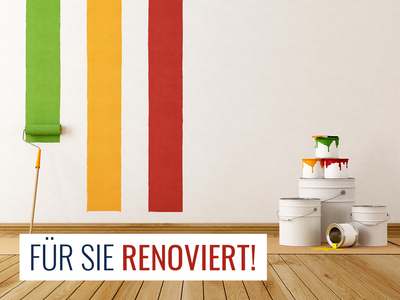 Wir renovieren, Sie wohnen!