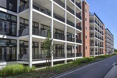 Loftwohnung im beliebten Tabakquartier. Modern wohnen mit Einbauküche und Parkett