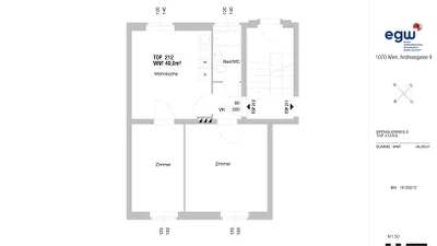 3-Zimmer-Wohnung, Top 212