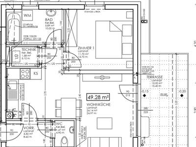 Geförderte 2-Zimmer Mietwohnung mit Kaufoption | ca. 49 m² | Erdgeschoss | Terrasse · Großrust · frei ab 01.12.2026