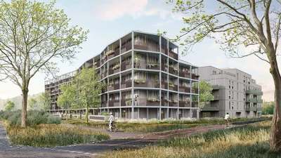 Wohnbau Oberwagram in St. Pölten · In Planung · Vormerken möglich · Baubeginn: 1. Quartal 2026 Fertigstellung: 4. Quartal 2027