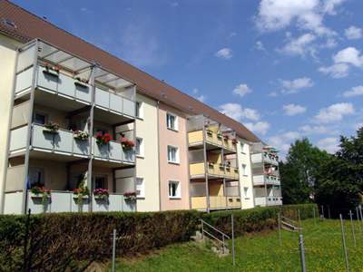2-Raum-Wohnung, Dieselstraße 10 · Weißenborn · 2. OG · zzgl. Genossenschaftsanteile · Verfügbarkeit: sofort