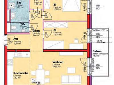 Haag | gefördert | Miete mit Kaufoption | ca. 71 m²