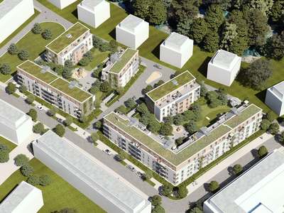 Neubau Riedbogen - Naturnah Wohnen in Bergen-Enkheim - Typ 2xV · frei ab 01.12.2026