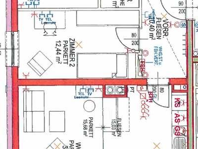 Bodensdorf. Befristete Miete | 3 Zimmer Wohnung | großer Balkon. · Wieselburg
