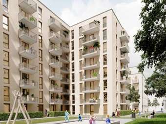 4-Raum-Wohnung mit Balkon