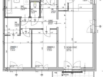 3 Zimmer · 77.22 m² · Am Wiesengrund 23 - Wohnungen