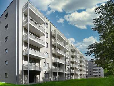 Barrierearme 2-Zimmer-Wohnung mit großem Duschbad gesucht?