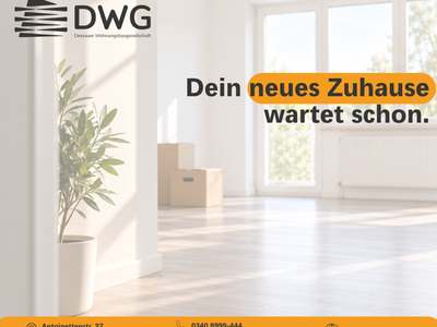 2-Raum Wohnung mit Aufzug & Balkon im Zentrum · Dessau-Innenstadt/Mitte · frei ab 01.10.2026