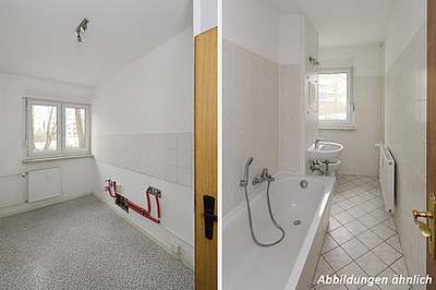 3-Raum-Wohnung Südstadtring 25 · Hier oben ist noch ein wenig Platz · frei ab 16.01.2027