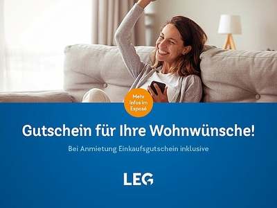 Ab sofort! 2-Zimmer-Wohnung in Dortmund Bövinghausen inkl. 200 EUR Baumarktgutschein