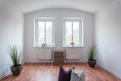 3-Zimmer-Wohnung und alle Räume mit Fenster