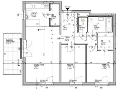 3 Zimmer · 76.60 m² · Am Wiesengrund 23 - Wohnungen