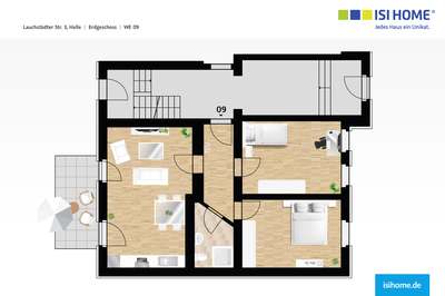 moderne 3-Raumwohnung in zentraler Lage - WE09 · frei ab 01.01.2025