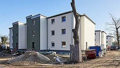 Kirchsteig 101 · 57 bis 85 m² · Fertigstellung Juli 2026 · Warmmiete ab 1014,60 Euro