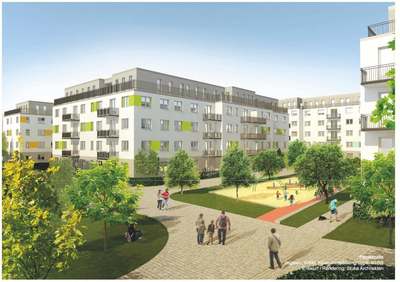 Lichtdurchflutetes Dachgeschoss mit traumhafter Westterrasse2-Zimmer-Wohnung in Spandau