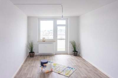 3-Raum-Wohnung mit Balkon nahe Küchwald