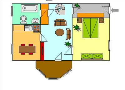 Altbauwohnung mit Balkon und toller Aussicht im Zentrum · 3. Etage · frei ab 01.11.2026