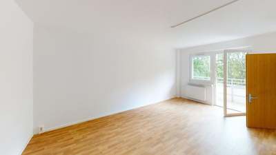 Barrierearme 2-Raum-Wohnung mit Balkon
