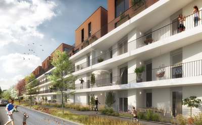 Wohnen in neuer Dimension! 2 Zimmer-Erstbezug mit großer Dachterrasse