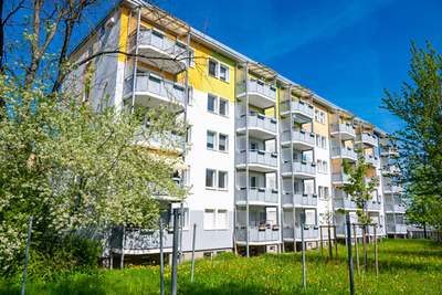 3-Raum-Wohnung, Wostokweg 58 · Eckersbach · 4. OG · zzgl. Genossenschaftsanteile · Verfügbarkeit: sofort