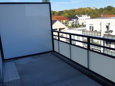 Singlewohnung im Dachgeschoss mit großem Balkon!