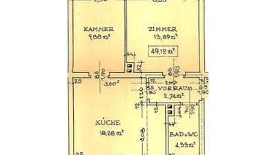 2-Zimmer-Wohnung, Top 3