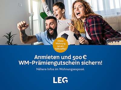 Geräumige 3-Zimmer-Wohnung in Wilhelmshaven City zu sofort!