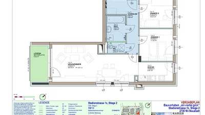 3-Zimmer-Wohnung mit Loggia, Top 15