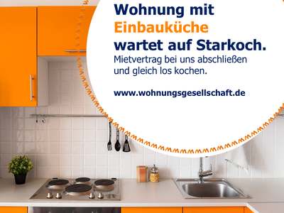 1-Zimmer Wohnung mit Einbauküche ! · Wasserberg · 1.OG · Verfügbarkeit: sofort
