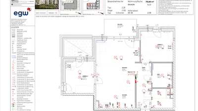 3-Zimmer-Wohnung mit Balkon, Top 28