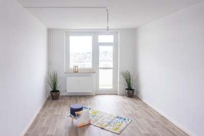 Hell und freundliche 3-Raum-Wohnung mit Balkon
