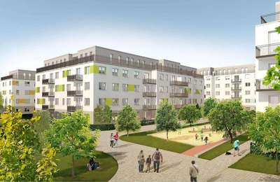 Exklusive 2-Zimmer-Wohnung im Dachgeschoss mit sonniger Südterrasse in Spandau
