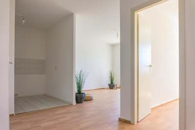 3-Raum-Wohnung mit Balkon in begrünter Wohnlage