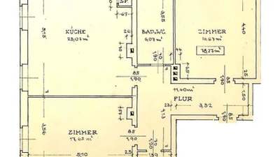 3-Zimmer-Wohnung, Top 4