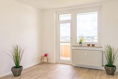Lästiges Tasche schleppen adé - 3-Zimmer-Erdgeschosswohnung