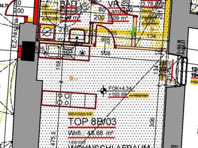 1 Zimmer · 48.68 m² · Top 8B/3 · Johngasse 1/Hainburger Str. 8