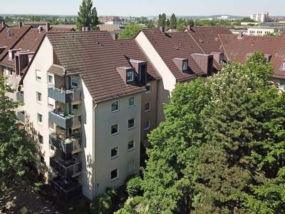 2-Zimmer-Wohnung mit Balkon im 4. Stock (ohne Aufzug) · frei ab 15.11.2026