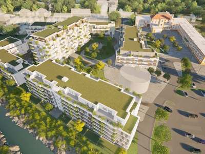 Bruckneudorf, Areal Erbse, Hauptplatz, Stiege 5 · Wohnhaus · Bauende Winter 2027 2028 · In Bau