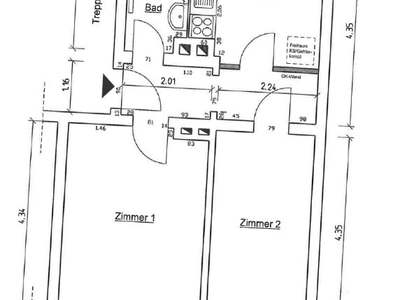 Schöne 1,5 Zimmerwohnung zur Miete in Hamburg-Barmbek Wentzel-Dr · frei ab 01.12.2026
