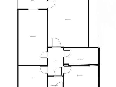 Miet mich - individuelle 2-Zimmer-Wohnung mit Balkon