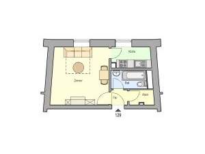 Schöne 1-Zimmer-Wohnung