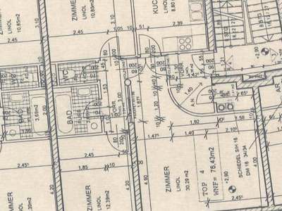 Geförderte 3-Zimmer Wohnung in Miete | ca. 76 m² | 1. Obergeschoss · Großweikersdorf