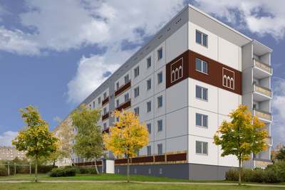 Singlewohnung in schöner Randlage! · 5. Etage · Genossenschaft · Genossenschaftsanteile: 800,00 € · Eintrittsgeld: 50,00 € · Verfügbarkeit: sofort