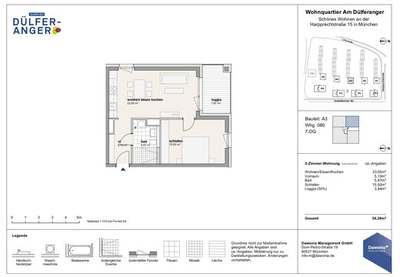 Urbanes Wohnen im 2‑Zimmer‑Neubau · frei ab 01.11.2026